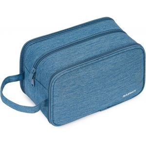 MAA-Trousse de Toilette Femme Sac de Toilette Voyage Trousse Maquillage Accessoire de Voyage Homme Organisateurs de Toilettes (Bleu Marine) - Neuf