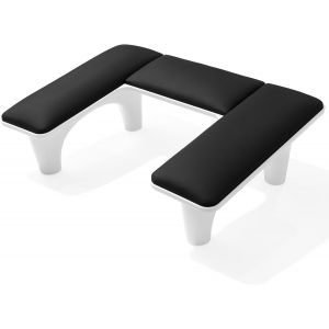 Repose Main Ongle: Forme Du U Repose Main Manucure - Repose Poignet Pour Table De Manicure - Coussin Ongle Repose Mains Ongles Pour Salon Et Domicile (Blanc) - Neuf