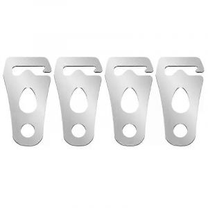 Hauban Corde De Vent Ajusteur De Cordon De Nouage Rapide Boucle De Tente Boucle De Corde De Vent - Neuf