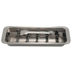 Bac À Glaçons À Levier,Moule À Glace En Acier Inoxydable 2 En 1 Et Craquelin À Glace Szrh A-F - Neuf