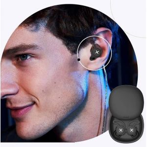 Bouchons D'oreilles (Noir) 17 X 14 Mm, Bouchons D'oreilles En Silicone Souple, Antibruit, Confortables Et Réutilisables - Neuf