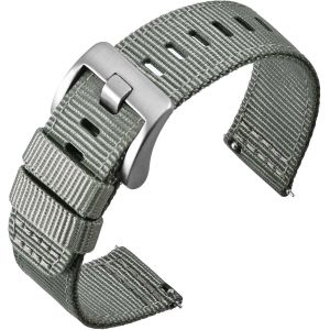Quick Release Nylon Watch Strap Military Watch Bands For Men 18mm 19mm 20mm 22mm 24mm.[U948] - Neuf