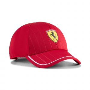Puma Casquette Team Scuderia Ferrari Hp 2025 Enfant Et Adolescent, Accessoires, Dark Cherry, - Neuf