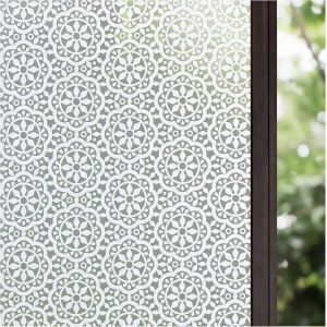 Anti-eblouissement electrostatique film de fenetre (30 x 200 cm), d'interdiction et de decoration, pour la salle de bains, cuisine, bureau - Neuf