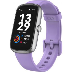 Kal-Montre Connectée Femme Homme, 1.47 Pouces Trackers D'activité 100+ Modes De Sport, Montre Podometre Moniteur De Sommeil Etanche Ip68 Montre, Compatible Avec Iphone Et Android, Violet - Neuf