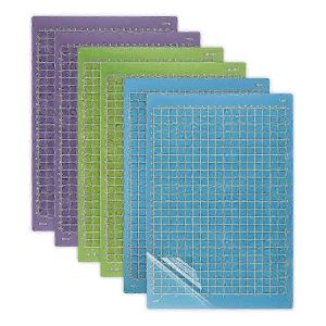 6pcs 8.5x12in Tapis De Découpe Compatible Avec Cricut Joy Xtra (Standardgrip,Lightgrip,Stronggrip),Cuttin Réutilisable - Neuf