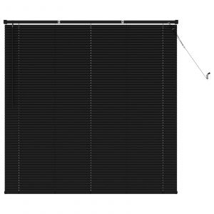 Vidaxl Store V&eacute;nitien R&eacute;glable Noir 150 X 150 Cm Pvc - Neuf