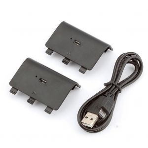 4x 2400mah C&acirc;ble De Charge De Kit De Batterie Rechargeable Pour Manette Xbox One - Neuf