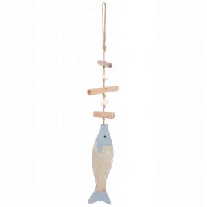 Pendentif En Arrière-Plan De La Maison Pendentif Coquillage Poisson - Neuf