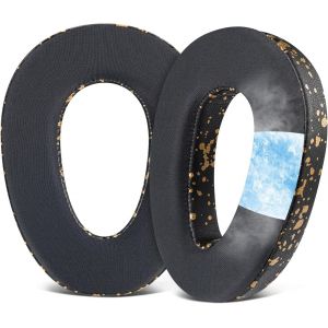 KAL-Coussinets De Refroidissement En Mousse Pour Casques Sennheiser Pxc480, Pxc550, Pxc 550-Ii, Mb660 Uc, Mb 660 Mc, Epos Adapt 660 Avec Mousse D'Isolation Phonique, Noir - Neuf