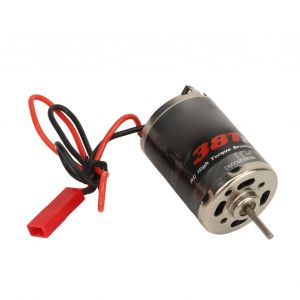 Moteur électrique brossé 38 tours 380, couple élevé, avec prise JST, pour modèle de bateau de voiture RC 1/16, Type universel - Neuf