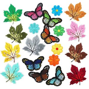 L'écusson De L'applique De Fleur Pour La Couture Sur Les Patchs Décoratifs Patch Termoadhesivo Papillon Badges Termoadhesivas La Réparation Des Tissus Termoadhesivas Patchs Thermocollants... - Neuf