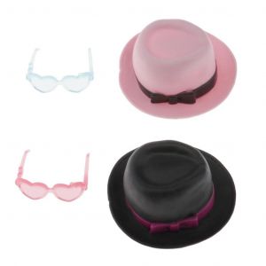 Fashion Doll Bowler Hat Handmade Dress Up For 1/6 Bjd Dolls Girls Toys - Neuf
