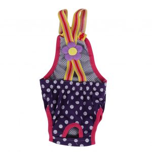 Hjlian Couche Hygienique Pour Chienne, Sous-Vetement Menstruel Reutilisable Et Lavable, Violet, Taille Xl - Neuf