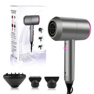 Sèche-cheveux Ionique 2000W HappyGoo Professionnel Hair Dryer 1 diffuseur 2 buses de coiffage 3 chauffages - Neuf