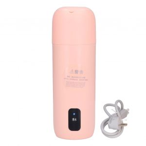 HJLIAN Bouilloire de voyage a ecran intelligent, 4 modes de chauffage, controle precis de la temperature, bouteille rose de 350 ml, prise 220 V (AU) - Neuf