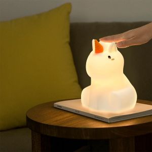 Veilleuse B&eacute;b&eacute;,Veilleuse Enfant,3 Modes D'&eacute;clairage Et 8 Couleurs, Variable, R&eacute;glable Avec Minuterie Et T&eacute;l&eacute;commande, Rechargeable Usb. Cadeau Pour Fille & Gar&ccedil;on. - Neuf