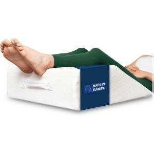 Ulteronixshop-Dreamzie Coussin &Eacute;l&eacute;vateur De Jambes Coussin Th&eacute;rapeutique Repose Jambe M&eacute;moire De Forme - Douleur De Dos, Genoux, Post Op&eacute;ratoire, Jambe Lourde, Circulation - Respirant Lavable Hypoallerg&eacute;nique - Neuf