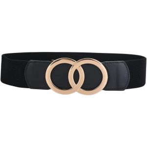 Tianyi-Ceinture Extensible Pour Femmes,Ceintures Elastiques À La Mode Femme Régulière Et Grande Taille 70cm-160cm Pour Manteau Long,Chemise Longue,Jupe. - Neuf