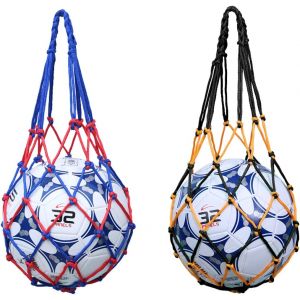 Acdsgd-Sac Filet De Ballon, 2 Pcs Sac De Balles Sac &Agrave; Ballons De Foot Sacoche En Maille Sacoche Pour Basket-Ball R&eacute;utilisable Fourre-Tout Stockage Rangement Pour Basket-Ball Football Volley-Ball - Neuf