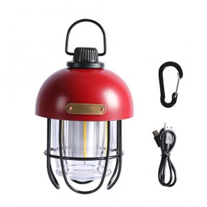 Lanterne De Camping Led 2000 Mah, Retro, Rechargeable, Portable, Pour Camping, Randonnee, Urgence - Neuf