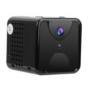 Camera WiFi 4K, vision nocturne a 170¡ã, detection de mouvement, moniteur a distance pour la securite a domicile, faible consommation d'energie - Neuf