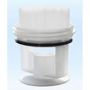 Blanc Convient pour Siemens Bosch 1095 1065 Wd7205 Tambour Machine à laver Pompe de vidange Couvercle de bouchon de vidange bloqué - Neuf