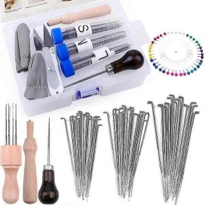 Kraball 70pcs Aiguille Feutrage Kit Feutre Laine Aiguille Feutre Aiguilles &Eacute;pingl&eacute;es Pour Bricolage Fil Laine Feutrage Aiguilles Couture - Neuf
