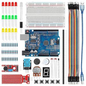 Kit De Base Pour La Programmation R3 Kit D'apprentissage Éducatif De L'électronique Diy Avec Instructions De Codes Programmés - Neuf