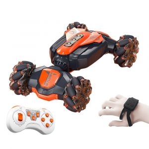 Voiture t&eacute;l&eacute;command&eacute;e 2,4 GHz avec d&eacute;tection de gestes et double mode de contr&ocirc;le pour tous les terrains - Neuf