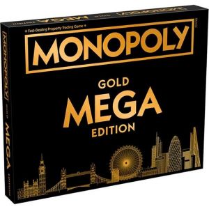 Winning Moves Mega Gold - Monopoly English Uk - Neuf