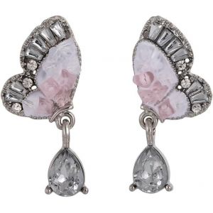Chenquansarl-Boucles D'oreilles &Agrave; Clous Papillon D&eacute;licates Femmes &Eacute;l&eacute;gant Animaux Cristaux Accessoires Anniversaire Cadeaux Breloques Remarquables - Neuf