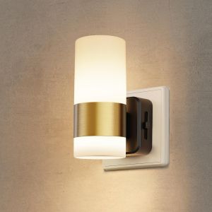 Veilleuse Led À Brancher Avec Capteur Crépusculaire Et Luminosité Réglable, Lumière Chaude 3000k, Veilleuse Prise Murale Pour Chambre D'enfant, Escalier, Couloir, Chambre, Cuisine,1 Pièce - Neuf