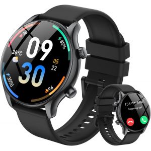 Smart Watch, 1.39"" Smartwatch For Women (Answer/Make Call), Fitness Activity Tracker With Heart Rate & Sp02 Monitor, 100+ Sport Modes, Ip68&iquest;Noir Mat - Neuf