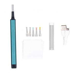 XYONG Kit de nettoyage d'oreille, camera, otoscope, connexion sans fil, Wi-Fi, outil de retrait de cerumen, vert - Neuf