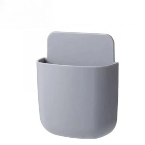 Bo&icirc;te De Rangement Murale Pour T&eacute;l&eacute;phone Portable,1 Pi&egrave;ce,Tv,Climatisation,Prise De T&eacute;l&eacute;commande,Support De Rangement,Bo&icirc;te De Rangement Pour Salon,Vente En Gros.Gray. - Neuf