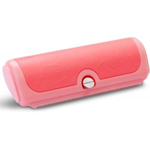 Jgd-Brosse D&eacute;shedding Pour Chien & Chat, Brosse Anti-Mue Pour Poils Courts & Mi-Longs, Sous-Poil &iquest; Lame En Acier Inoxydable Douce Pour La Peau &iquest; Manche Ergonomique Antid&eacute;rapant (Rose) - Neuf