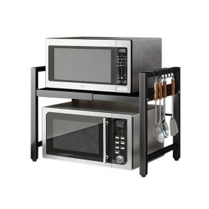 &Eacute;tag&egrave;re R&eacute;glable Pour Four &Agrave; Micro-Ondes, Organisateur De Cuisine - Neuf