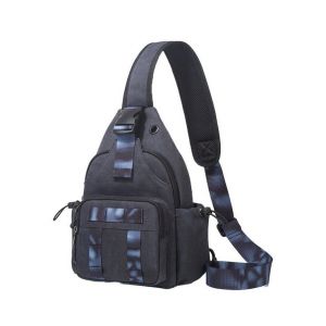 Sac De Poitrine Tactique Polyvalent En Tissu Oxford ¿ Camouflage Militaire Élégant Pour Un Style De Vie Actif, Idéal Pour Hommes Et Femmes - Neuf