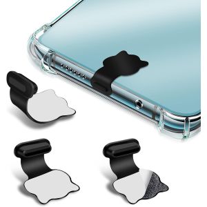 Kaly-Lot De 3 Bouchons Anti Poussière En Silicone Pour Port Usb C Pour Téléphone Portable Et Smartphone En Forme De Chat - Neuf