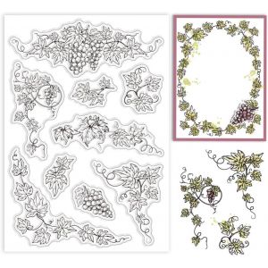 Tampons Transparents Printemps Fleur de Cerisier Saison pour DIY Scrapbooking Fleurs Tampons Transparent en Silicone pour Cartes Fabrication Album Photo Décoration de la Maison - Neuf