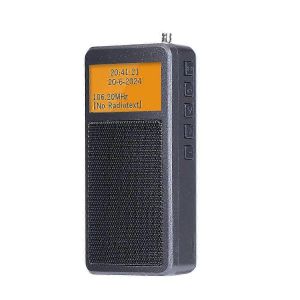 Mini radio Bluetooth portable Fm Radios stéréo Haut-parleur Bluetooth sans fil avec réveil - Neuf