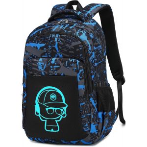 Sac À Dos D'écolier Pour Garçons, Adolescents, Filles, Sacs D'école, Sacs À Dos Pour Enfants, Sacs À Dos Imperméables Et Légers, Grand Pour Cadeaux Scolaires - Neuf