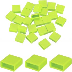 Kaly-25pcs Usb Type A Port Fiches Couvercles Bouchons Silicone Anti Poussière Protecteur Pour Usb Mâle Fin,Vert - Neuf