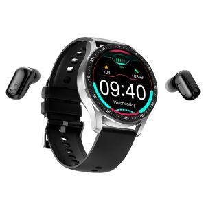 Montre connect&eacute;e X7 avec &eacute;couteurs Bluetooth, &eacute;cran tactile, suivi d'activit&eacute;, moniteur de fr&eacute;quence cardiaque, &eacute;tanche IPX7 - Neuf