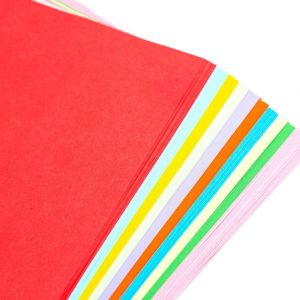 Lot de 100 feuilles de papier coloré A4-10 couleurs-Papier coloré pour photocopieur,bricolage,artisanat,décoration,couleurs mélangées - Neuf