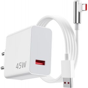 45W Chargeur Rapide Avec 90 Degr&eacute;s C&acirc;ble Usb C 1M Pour Xiaomi Xiaomi Pad 7 Redmi Note 14 Pro 5G Poco X7 F7 X6 M6, Chargeur Turbo Pour Redmi Note 14S 14T 13T 14 15 Ultra Mi 11I Lite[CHA8222176] - Neuf