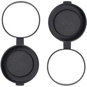 KALANKA-Cache d'objectif pour jumelles 42 mm - Pour jumelles 8 x 42 10 x 42 12 x 42 - Diamètre extérieur 50-52 mm, Noir - Neuf
