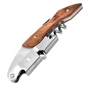 Ouvre-Bouteille - Tire-Bouchon Professionnel Avec Coupe-Capsule - Ouvre-Bouteilles Manuels Pour Serveurs, Barmans Et Maison - Neuf