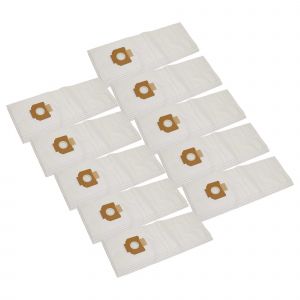 vhbw 50x Sacs compatible avec Makita 442, 447 L, 447MX, 447, 441, 447L, 447M, 447 MX aspirateur - 45cm x 28cm blanc - Neuf